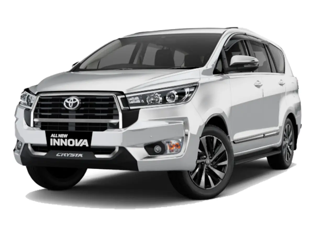 Toyota Innova Crysta Super White